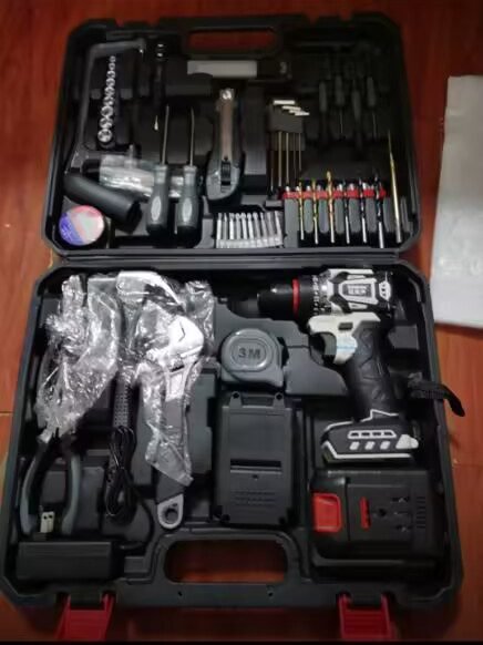 FlagTools Brushless Drill - 21V Cordless with Dual Speed, Fast Charging, 2 Batteries photo review