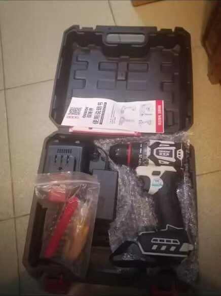 FlagTools Brushless Drill - 21V Cordless with Dual Speed, Fast Charging, 2 Batteries photo review