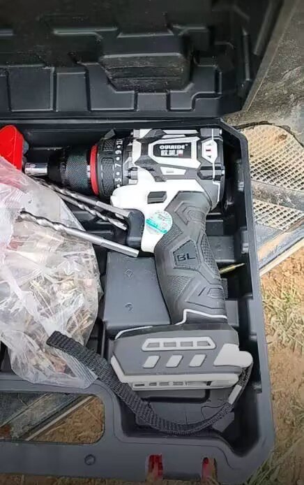 FlagTools Brushless Drill - 21V Cordless with Dual Speed, Fast Charging, 2 Batteries photo review