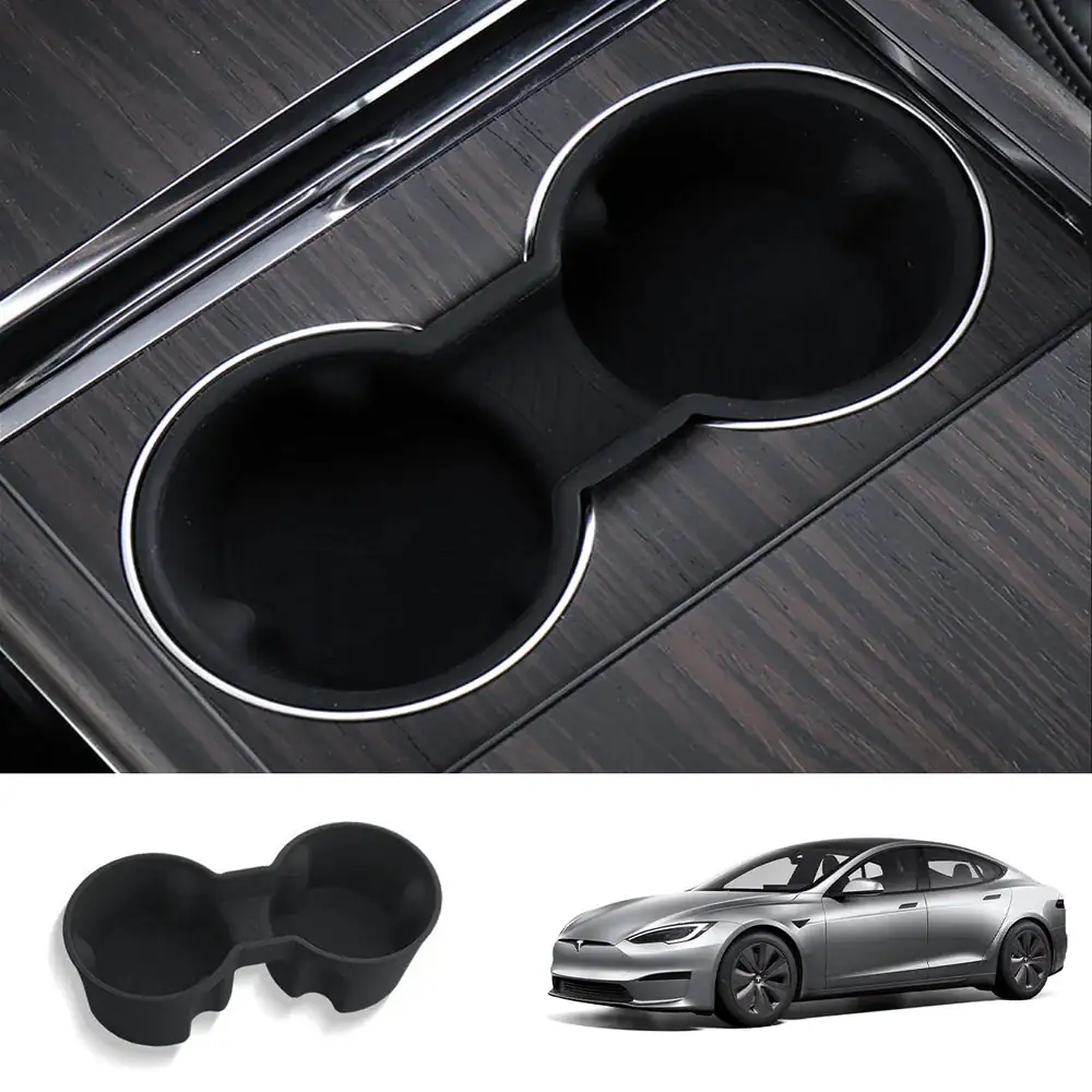 Tela Model X/S 2022 2021 Cup Holder Insert For Plaid/Long Range Versi &ndash; TESLAUNCH