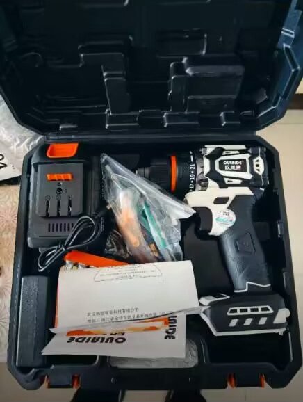 FlagTools Brushless Drill - 21V Cordless with Dual Speed, Fast Charging, 2 Batteries photo review