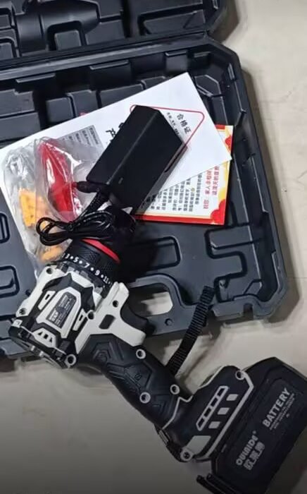 FlagTools Brushless Drill - 21V Cordless with Dual Speed, Fast Charging, 2 Batteries photo review