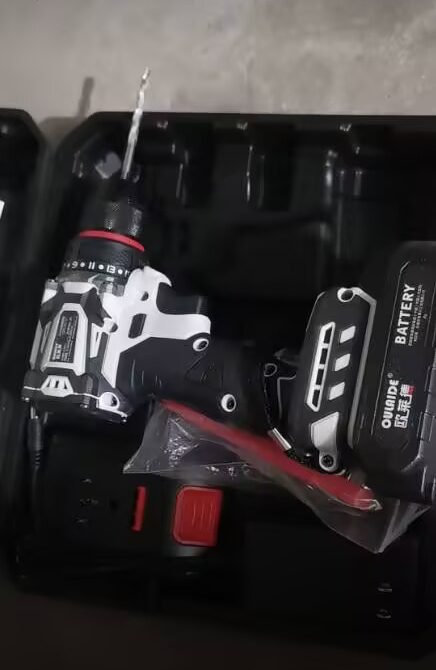 FlagTools Brushless Drill - 21V Cordless with Dual Speed, Fast Charging, 2 Batteries photo review