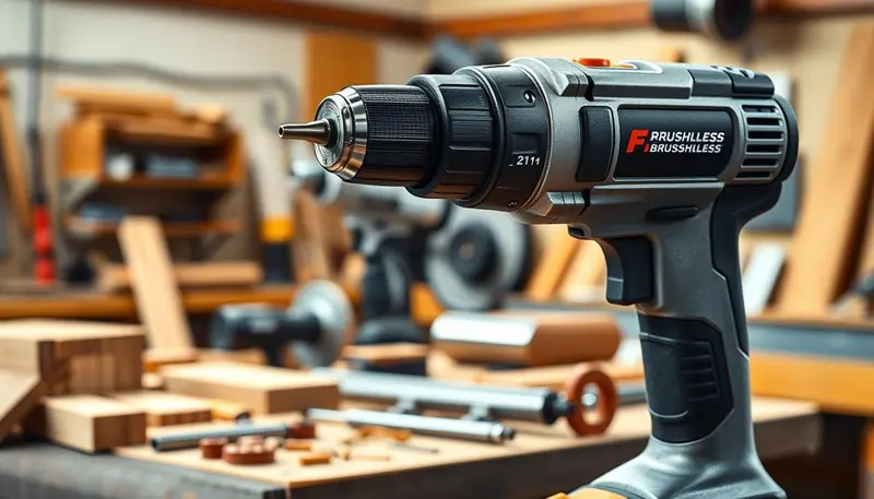 FlagTools high-quality brushless drill features an ergonomic handle and a sturdy metal body, 21+1 torque settings for precise control on any material