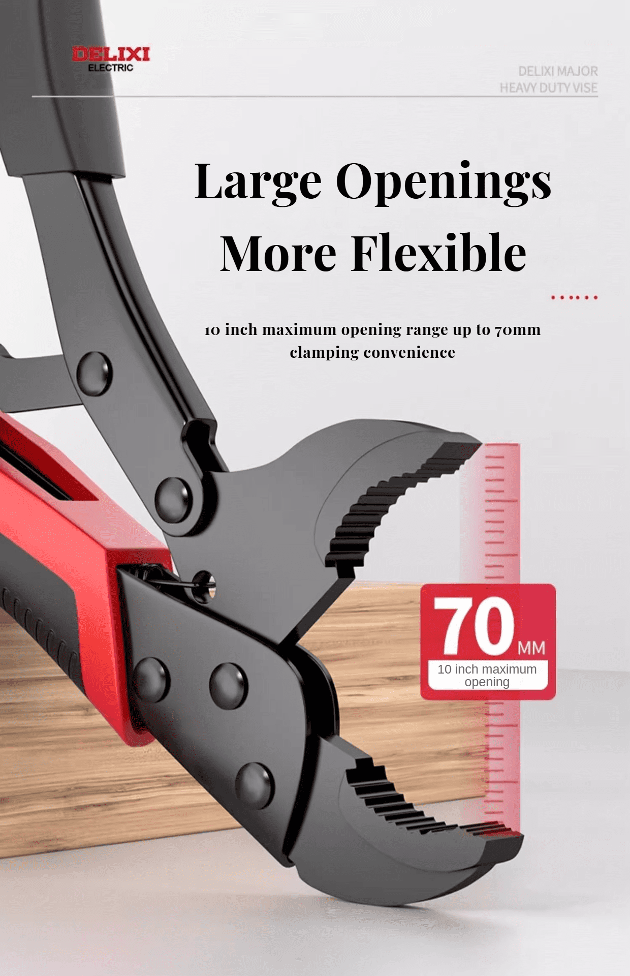 Large Openings More Flexible