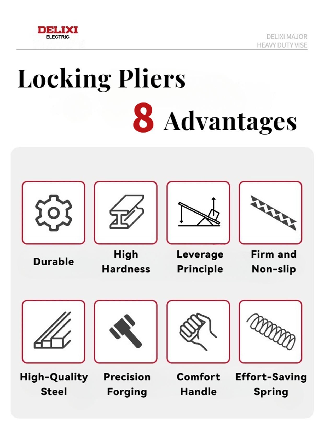 Locking Pliers 8 Advantages