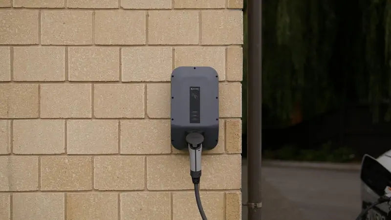 IP65 rated EV charger outdoor