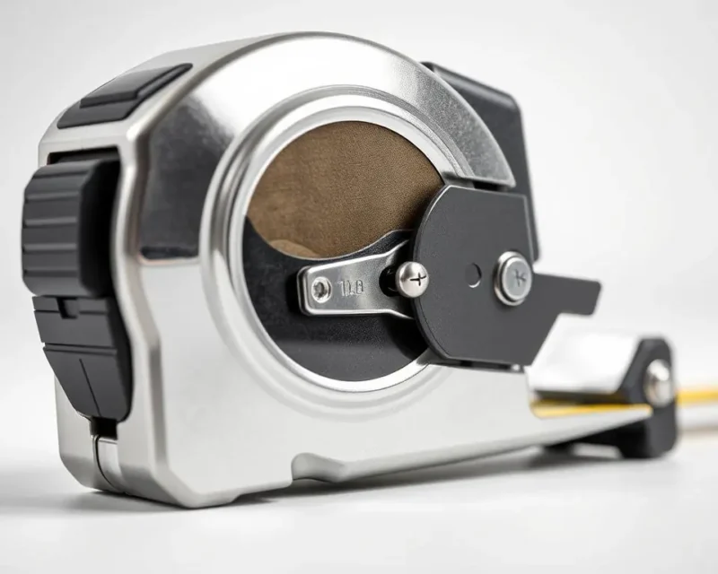 The main parts of a tape measure